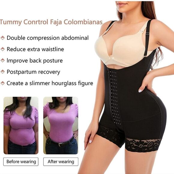 𝅺shaperx Fitness Body Suit Shaper S New - Picture 6 of 9